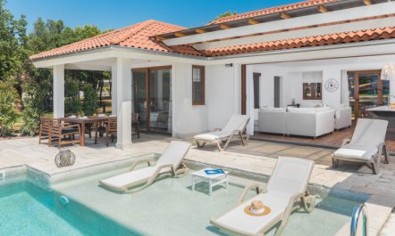 Luxury Beachfront Villa Porto Bus 1