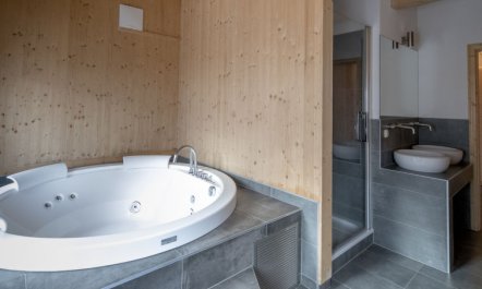 #43 mit Sauna und Sprudelbad Innen Apartment 66 4
