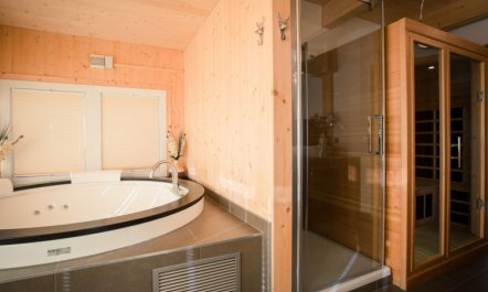 #48 mit IR-Sauna und Sprudelbad aussen Apartment 69 3