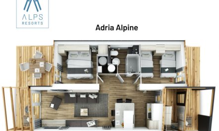 Premium mit 2 Schlafzimmern Holiday Home 4 6