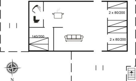 'Thorkil' - 800m from the sea 1