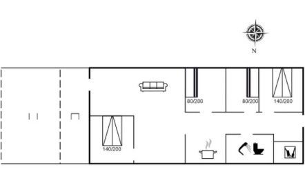 'Elsabet' - 750m from the sea 1