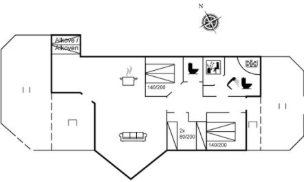 'Lucio' - 350m to the fjord 1