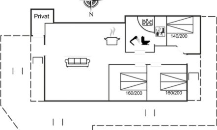 'Hariet' - 300m from the sea 1