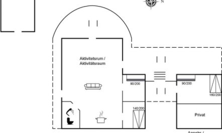 'Mikkeline' - 575m to the fjord 1