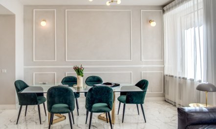 Carrara Marble & Velvet 1