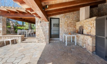 Stone Patio Garden 7