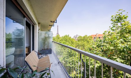 A View of the Eiffel Tower