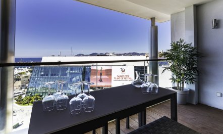 Sunset over Cannes 3