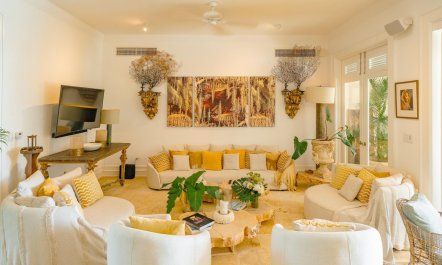 Palms Over Coral 4