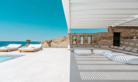 Floating on Aegean