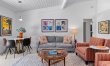Chandelier and Chaise 1