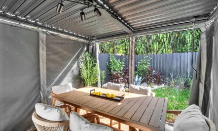Pergola and Palms 3