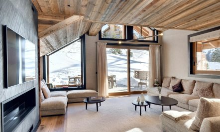 Skis at the Fireside
