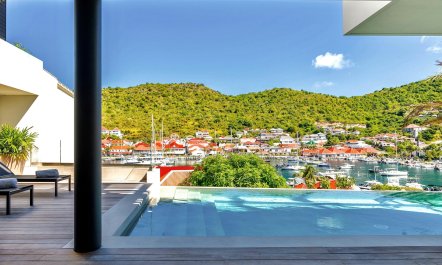 Regattas over Gustavia