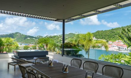 Yachts Below Gustavia 7