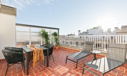Terrace Over Barcelona
