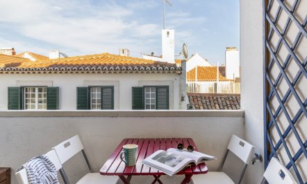 Over Orange Roofs 1