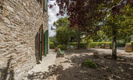 Brick & Green Shutters 1