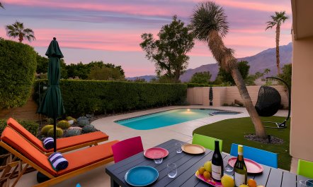 Vibrant Desert Oasis 1