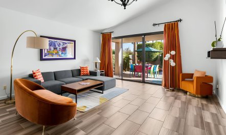 Vibrant Desert Oasis