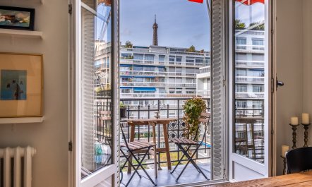The Eiffel Tower's Balcony