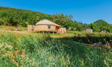 Orchard Yurt, Allerford 5