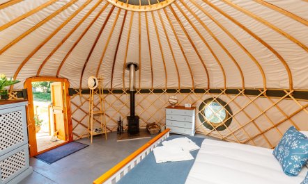 Orchard Yurt, Allerford 3