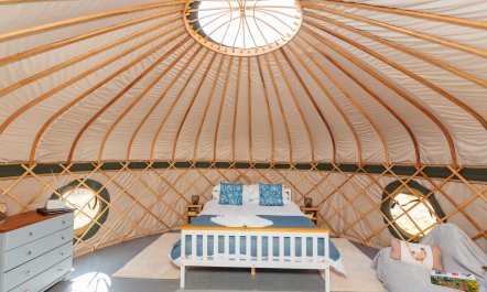 Orchard Yurt, Allerford 1