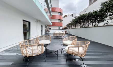 Grey & White Terrace 1