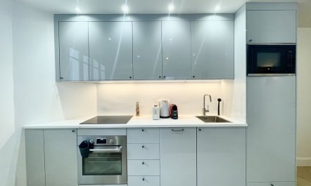 Marble & Wrought Iron 1