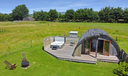 Dartmoor View Log Cabin, near North Molton 4
