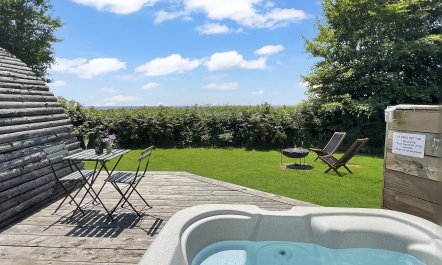 Dartmoor View Log Cabin, near North Molton 2