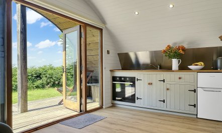 Dartmoor View Log Cabin, near North Molton 5