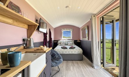 Hares Hideaway Shepherd's Hut, North Molton 1