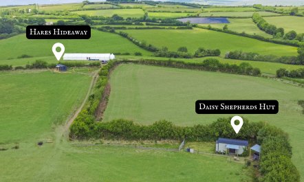 Hares Hideaway Shepherd's Hut, North Molton 4