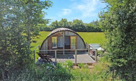 Exmoor View Log Cabin, nr North Molton 4