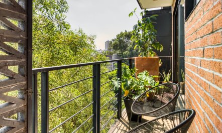 Vibrant Skyline Retreat