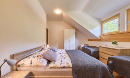 Ski-In Ski-Out Mountain Duplex Portášky2 Apartment 2 3